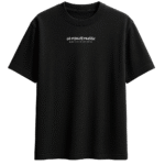 Mockup tshirt noir front ascension cupidon nobg